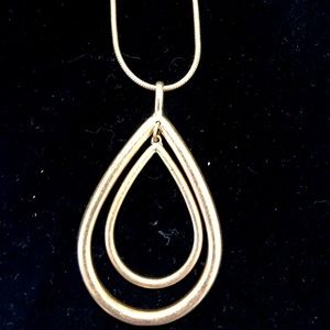 OORI silver necklace.